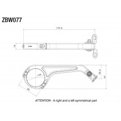 RIZOMA WINDSHIELD SCREEN WITH BRACKET CF011 ABE ZBW077