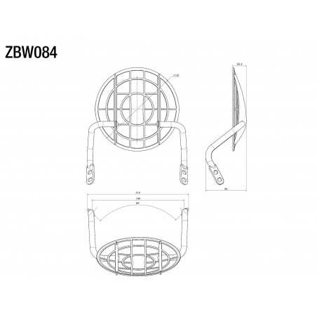 RIZOMA HEADLIGHT PROTECTOR ZBW084