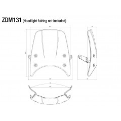 RIZOMA Adaptador cupula herraje montaje CF010 ZDM131