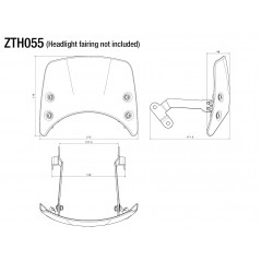 RIZOMA Soporte especifico para cupula CF011 ZTH055