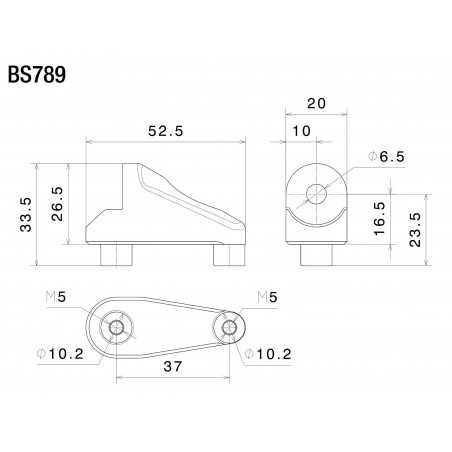 RIZOMA Adaptador espejo retrovisor BS789