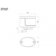 RIZOMA Fluid front fluid fluid tank NEXT CT127