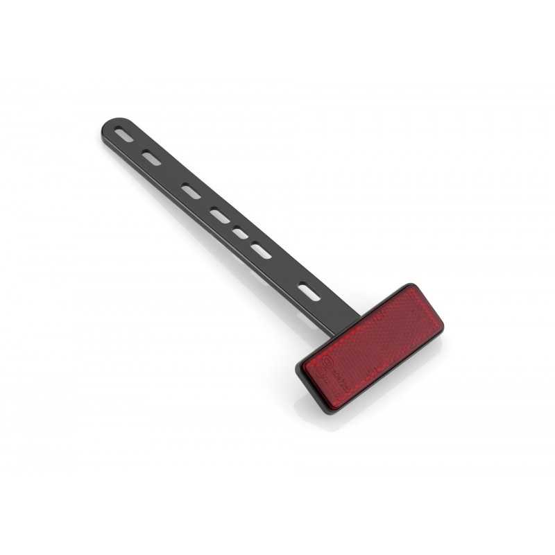 RIZOMA KIT SOPORTE CATADIOPTRICO REFLECTOR TRASERO ROJO UNIVERSAL EE045