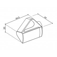 RIZOMA Mini intermitente universal ZERO11 FR025