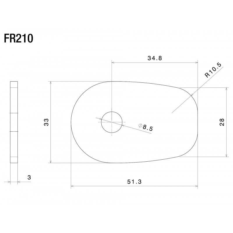 RIZOMA Adaptador mini intermitente FR210