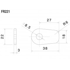 RIZOMA Adaptador mini intermitente FR221