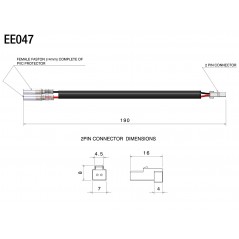 RIZOMA UNSHIELDED INSTALLATION CABLES, UNCUT EE047