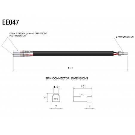 RIZOMA UNSHIELDED INSTALLATION CABLES, UNCUT EE047