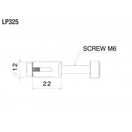 RIZOMA Adapter fitting for protector PROGUARD SYSTEM LP325