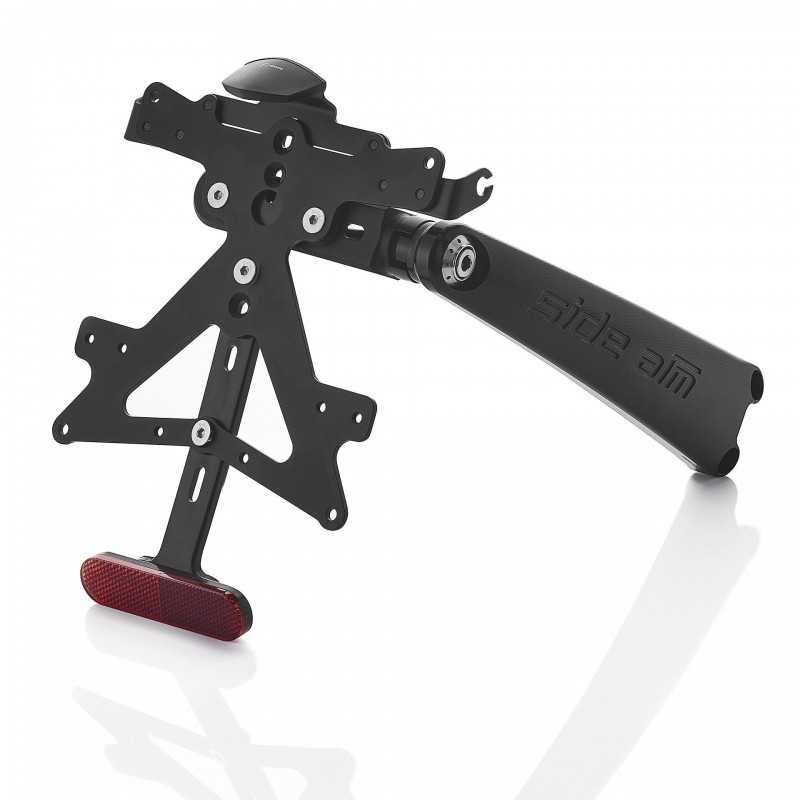 RIZOMA Soporte matricula portamatriculas SIDE ARM PT706