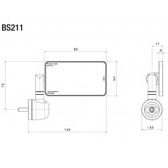 RIZOMA Espejo retrovisor QUANTUM END BS211