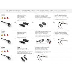 RIZOMA Kit de intermitentes 3 funciones UNIT FR075