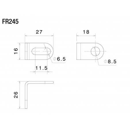 RIZOMA Kit de montajes intermitentes traseros FR245