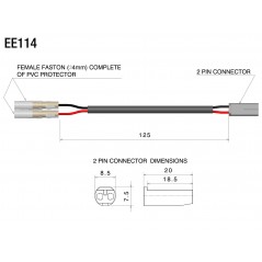 RIZOMA UNSHIELDED INSTALLATION CABLES, UNCUT EE114