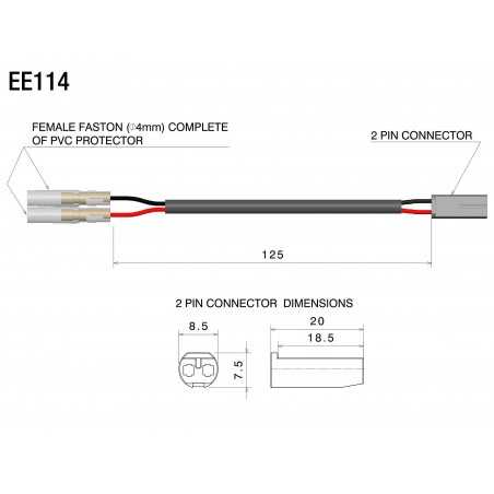 RIZOMA UNSHIELDED INSTALLATION CABLES, UNCUT EE114