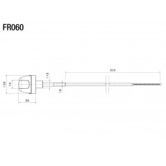 RIZOMA Intermitente Sguardo de contrapeso manillar LED SMD FR060