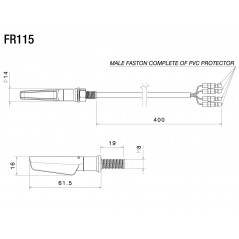 RIZOMA Intermitente Trasero LED SMD con Luz de Posición y Freno Corsa S (1U) - FR115