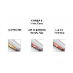 RIZOMA Intermitente Trasero LED SMD con Luz de Posición y Freno Corsa S (1U) - FR115