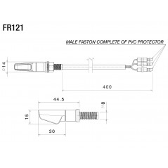 RIZOMA Intermitente delantero con luz de posicion LEGGERA L FR121