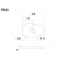 RIZOMA Adaptador mini intermitente FR243