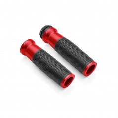 RIZOMA Puños de aluminio URLO Ø 22 mm para un agarre máximo GR222