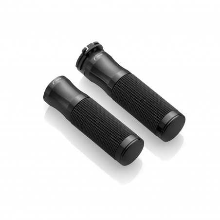 RIZOMA Machined aluminum Grips and rubber cuffs SPORT LINE Ø 25,4 mm GR232B