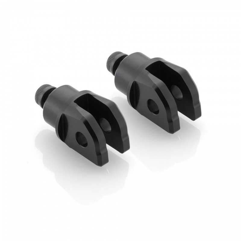 RIZOMA FITTING ADAPTERS FOR FRONT RIDER FOOTRESTS (RALLY, TOURING) PE663