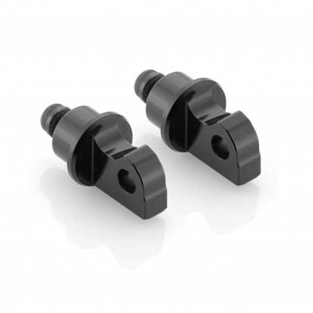 RIZOMA FITTING ADAPTERS FOR FRONT RIDER FOOTRESTS (RALLY, TOURING) PE731B
