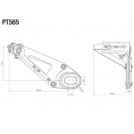 RIZOMA Support license plate holder OUTSIDE PT565