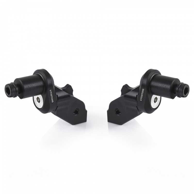 RIZOMA Eccentric adjustment system mounting kit for rider footrests PE721
