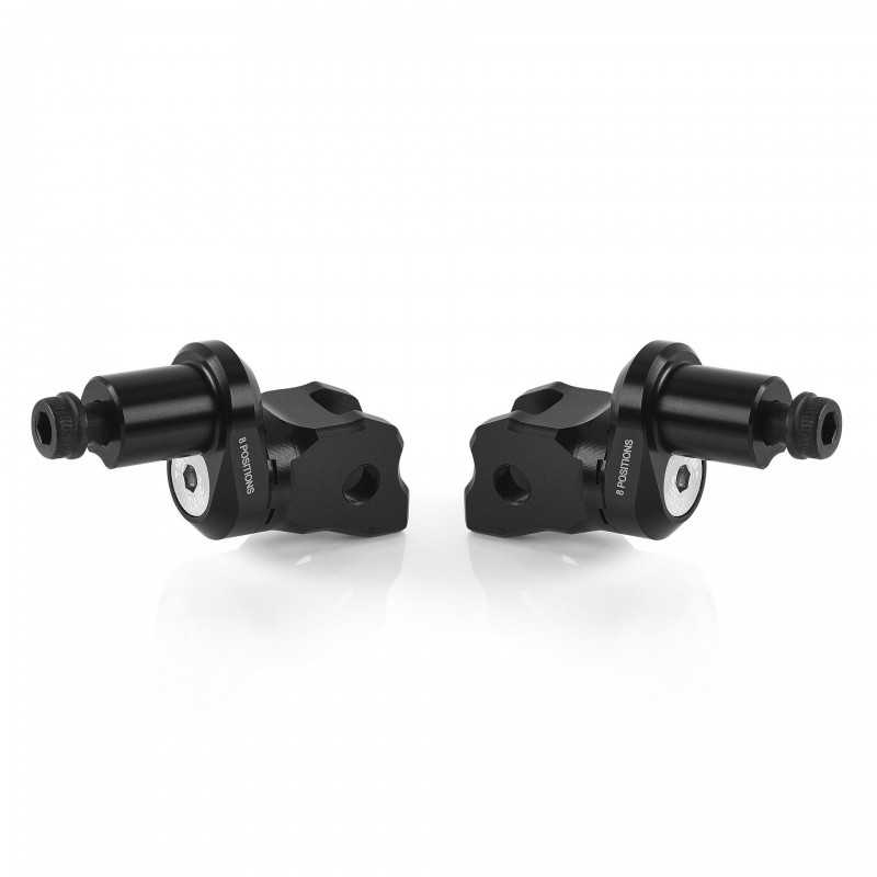 RIZOMA Soporte para estribos de piloto 8 P PE856