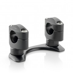 RIZOMA Kit de Torretas Soportes Manillar Aluminio AZ202B - Negro AZ202