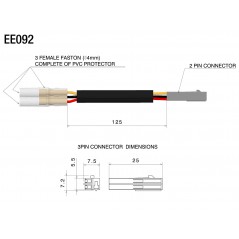 RIZOMA Cables instalacion intermitentes sin cortar originales EE092