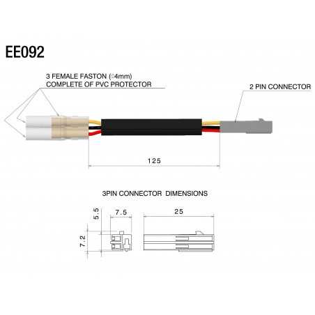 RIZOMA Cables instalacion intermitentes sin cortar originales EE092