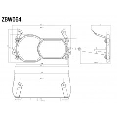 RIZOMA Protector de faro delantero ZBW064