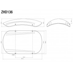 RIZOMA GUARDABARROS DELANTERO HARLEY FXDR 114 19- ZHD136