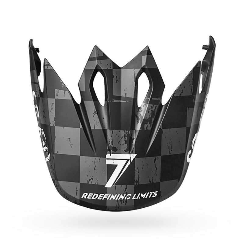 Spare, helmet visor  MX-9 MIPS Checkmate