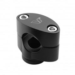 V PARTS Adaptador universal para manillar cónico de Ø28,6mm - Negro mate 616