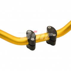 V PARTS Adaptador universal para manillar cónico de Ø28,6mm - Negro mate 616