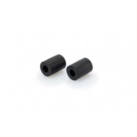 PUIG Juego de silenblocks y gomas para terminales manillar contrapesos 15mm diámetro 6816