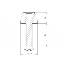 PUIG HANDLEBAR END COUNTERWEIGHTS, LONG ALUMINUM 40MM 7129