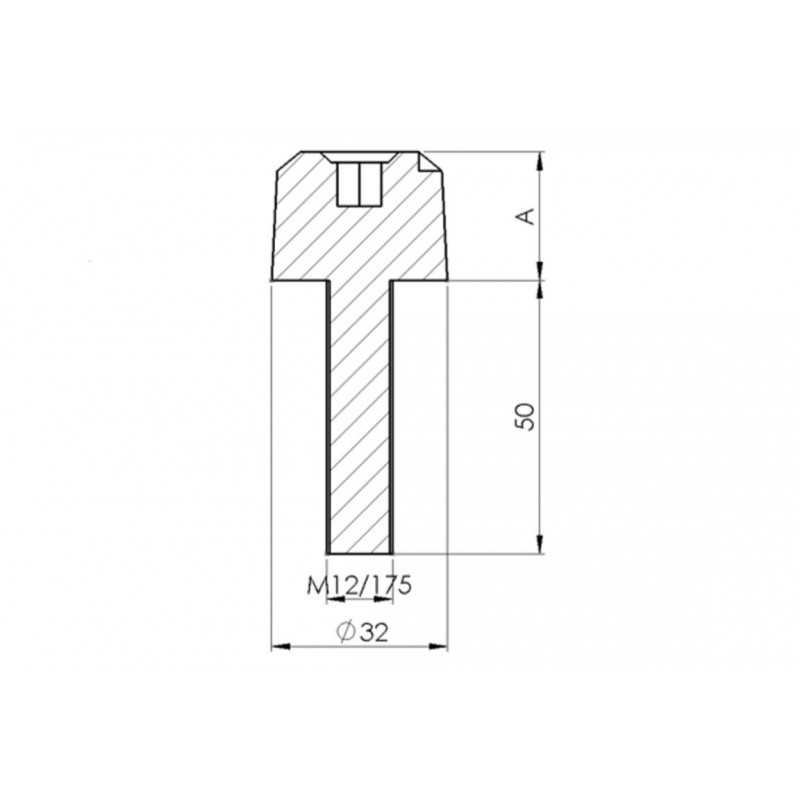 PUIG HANDLEBAR END COUNTERWEIGHTS, SHORT ALUMINUM 20MM 7130