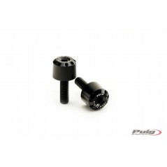PUIG HANDLEBAR END COUNTERWEIGHTS, SHORT ALUMINUM 20MM 6280