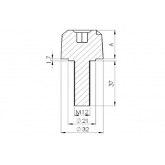 PUIG HANDLEBAR END COUNTERWEIGHTS, SHORT ALUMINUM 20MM 6280