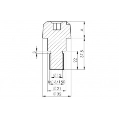 PUIG Contrapesos Terminales Manillar Aluminio Corto 20mm de 6891