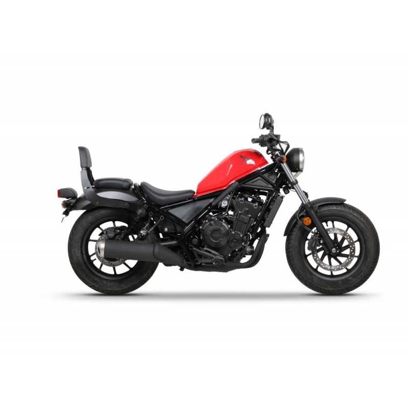 SHAD Respaldo de pasajero moto trasero cromado H0RB57SN