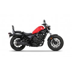 SHAD Respaldo de pasajero moto trasero cromado H0RB57SN