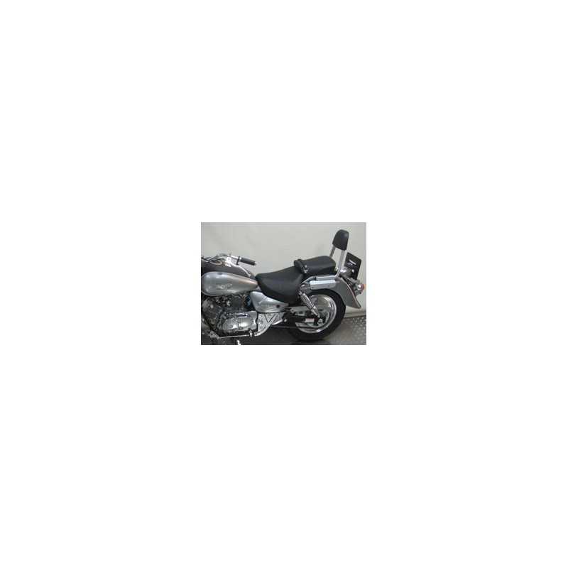 SHAD Respaldo de pasajero moto trasero cromado Sissybar H0QL17SN