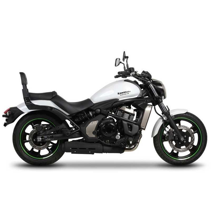 SHAD CHROMED PASSENGER BACK SUPPORT FOR MOTORCYCLE K0VL65SN