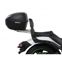 SHAD CHROMED PASSENGER BACK SUPPORT FOR MOTORCYCLE K0VL65SN